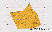 Political Map of Belebeyevskiy, cropped outside