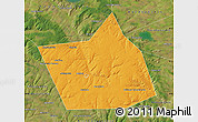 Political Map of Belebeyevskiy, satellite outside