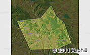 Satellite Map of Belebeyevskiy, darken