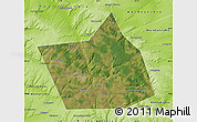 Satellite Map of Belebeyevskiy, physical outside