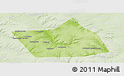 Physical Panoramic Map of Belebeyevskiy, lighten