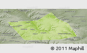 Physical Panoramic Map of Belebeyevskiy, semi-desaturated
