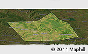 Satellite Panoramic Map of Belebeyevskiy, darken