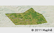 Satellite Panoramic Map of Belebeyevskiy, lighten