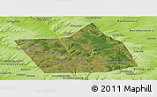 Satellite Panoramic Map of Belebeyevskiy, physical outside