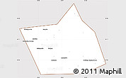 Classic Style Simple Map of Belebeyevskiy, cropped outside