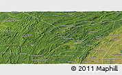 Satellite Panoramic Map of Beloretskiy
