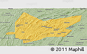 Savanna Style Panoramic Map of Beloretskiy