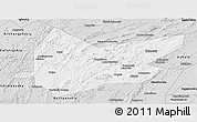 Silver Style Panoramic Map of Beloretskiy