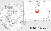 Blank Location Map of Birskiy