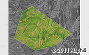 Satellite Map of Birskiy, desaturated