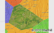 Satellite Map of Birskiy, political outside