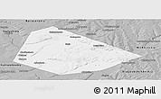 Gray Panoramic Map of Birskiy