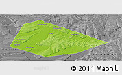 Physical Panoramic Map of Birskiy, desaturated