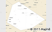 Classic Style Simple Map of Birskiy