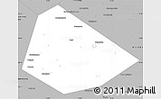 Gray Simple Map of Birskiy