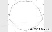 Blank Simple Map of Blagoveshchensk, no labels