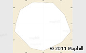 Classic Style Simple Map of Blagoveshchensk
