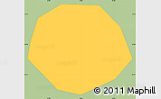 Savanna Style Simple Map of Blagoveshchensk