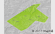 Physical 3D Map of Burayevskiy, lighten, desaturated