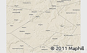 Shaded Relief 3D Map of Burayevskiy