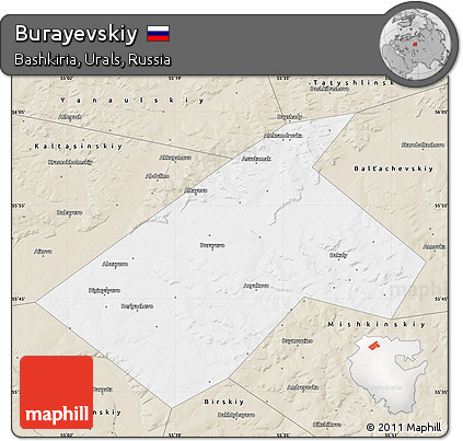 Classic Style Map of Burayevskiy