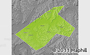 Physical Map of Burayevskiy, desaturated