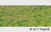 Satellite Panoramic Map of Burayevskiy