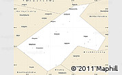 Classic Style Simple Map of Burayevskiy