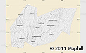 Classic Style Map of Burzyanskiy, single color outside
