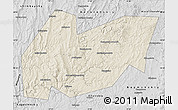 Shaded Relief Map of Burzyanskiy, desaturated