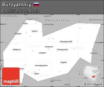 Gray Simple Map of Burzyanskiy