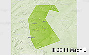 Physical 3D Map of Buzdyakskiy, lighten