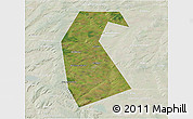 Satellite 3D Map of Buzdyakskiy, lighten