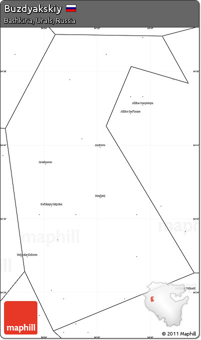 Blank Simple Map of Buzdyakskiy