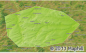 Physical 3D Map of Chekmagushevskiy, satellite outside