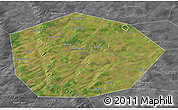Satellite 3D Map of Chekmagushevskiy, desaturated