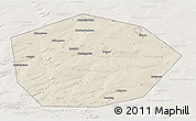 Shaded Relief 3D Map of Chekmagushevskiy, lighten