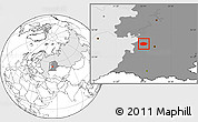 Blank Location Map of Chekmagushevskiy, highlighted country, highlighted grandparent region