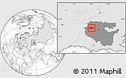 Blank Location Map of Chekmagushevskiy, highlighted country, highlighted parent region