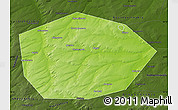 Physical Map of Chekmagushevskiy, darken