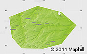 Physical Map of Chekmagushevskiy, single color outside