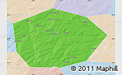 Political Map of Chekmagushevskiy, lighten