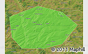 Political Map of Chekmagushevskiy, satellite outside