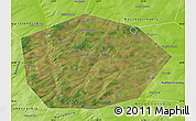Satellite Map of Chekmagushevskiy, physical outside