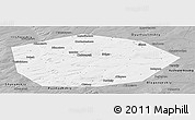 Gray Panoramic Map of Chekmagushevskiy