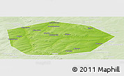 Physical Panoramic Map of Chekmagushevskiy, lighten
