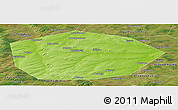 Physical Panoramic Map of Chekmagushevskiy, satellite outside