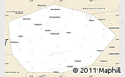 Classic Style Simple Map of Chekmagushevskiy