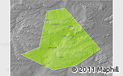 Physical 3D Map of Chishminskiy, desaturated